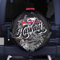 Hawaii November 28th Spare Tire Cover Kanaka Maoli Tribal Pattern - Polynesian Pride