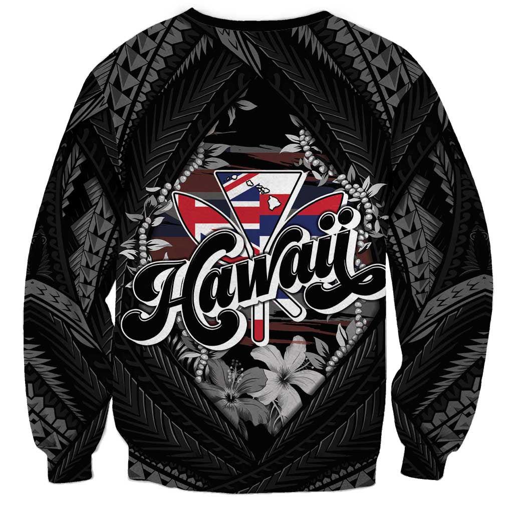 Hawaii November 28th Sweatshirt Kanaka Maoli Tribal Pattern - Polynesian Pride
