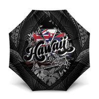 Hawaii November 28th Umbrella Kanaka Maoli Tribal Pattern - Polynesian Pride