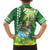 Hawaii Saint Patrick's Day Hawaiian Shirt Funny Surfing Leprechaun