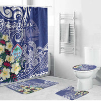 Hafa Adai Guam Bathroom Set Latte Stone With Coconut Crab