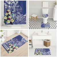 Hafa Adai Guam Bathroom Set Latte Stone With Coconut Crab