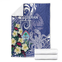 Hafa Adai Guam Blanket Latte Stone With Coconut Crab