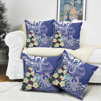 Hafa Adai Guam Pillow Cover Latte Stone With Coconut Crab