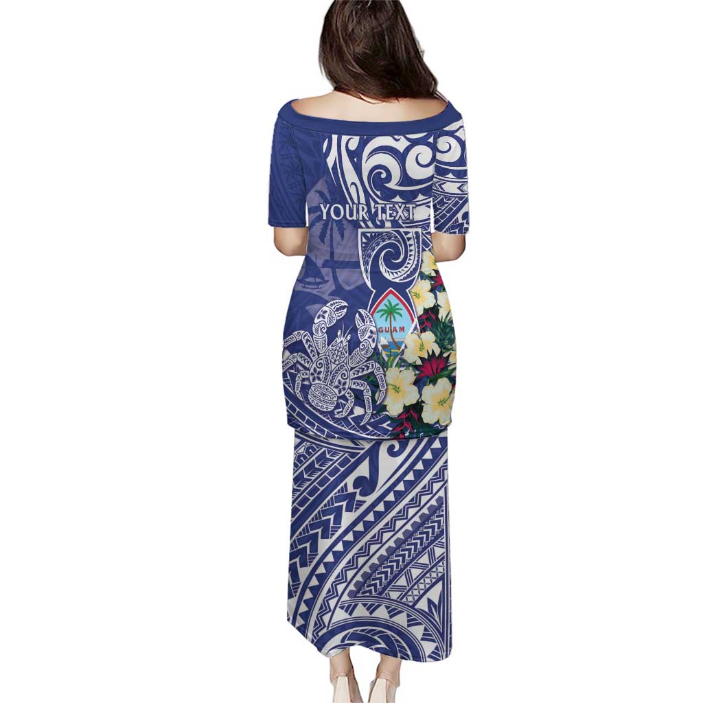 Personalised Hafa Adai Guam Puletasi Latte Stone With Coconut Crab