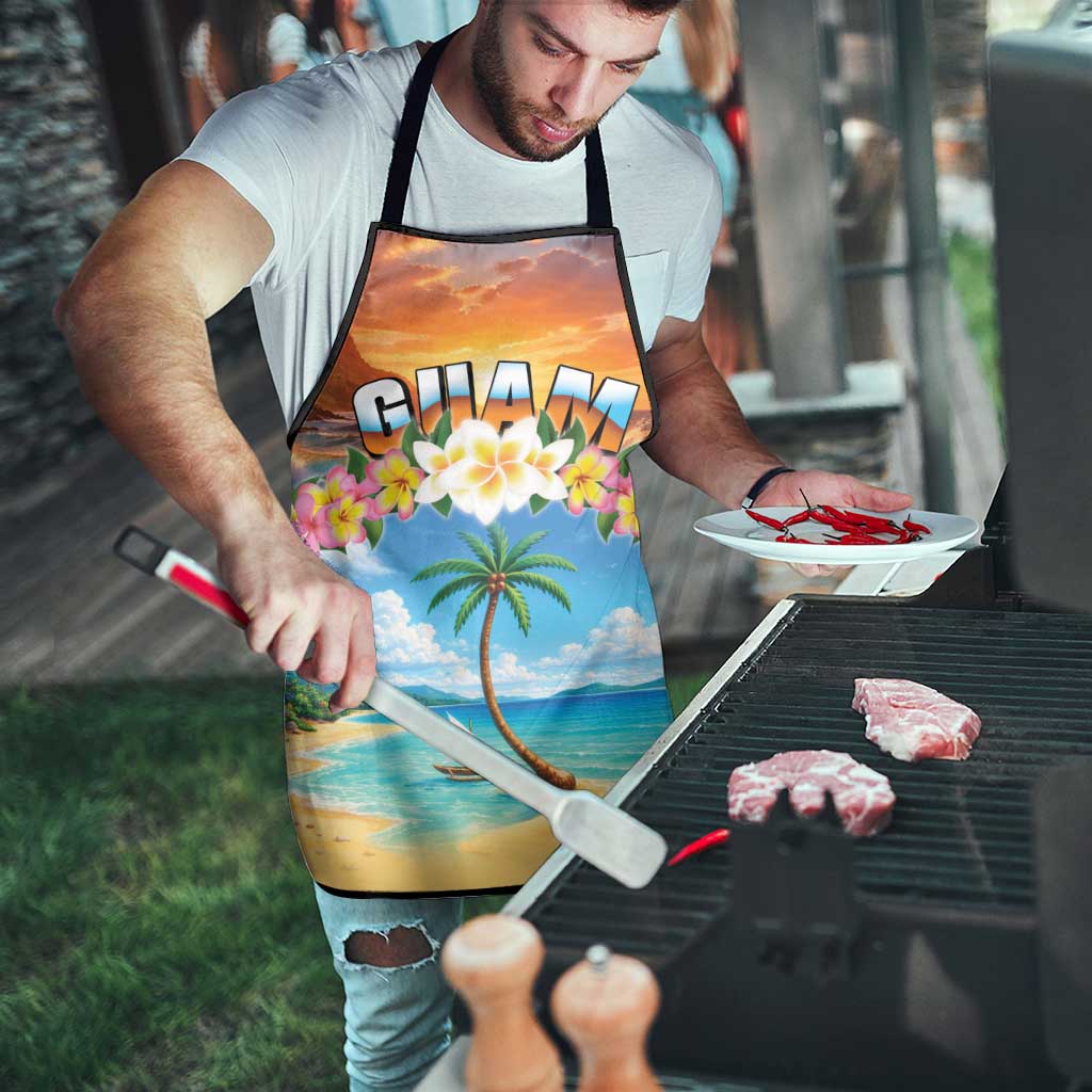 Guam Apron Eternal Summer Sunset Beach