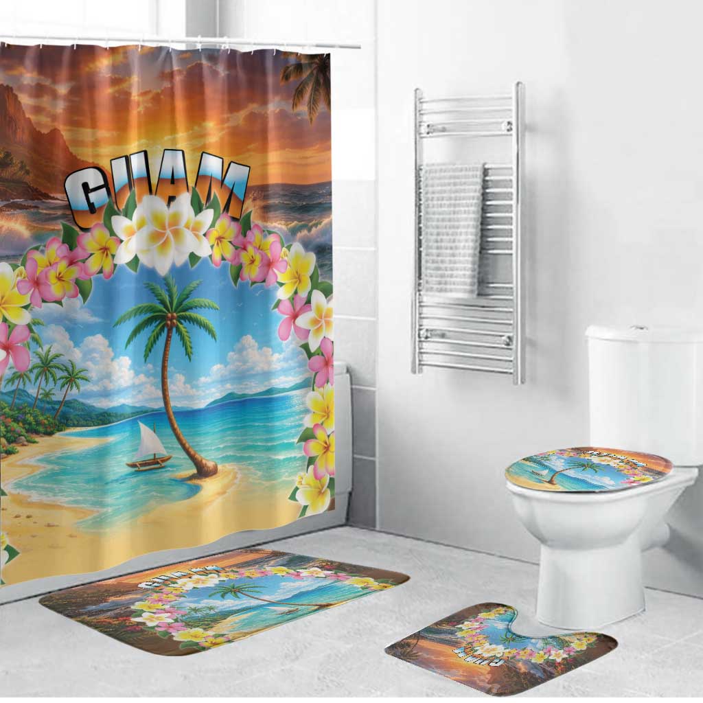 Guam Bathroom Set Eternal Summer Sunset Beach