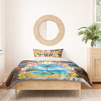 Guam Bedding Set Eternal Summer Sunset Beach