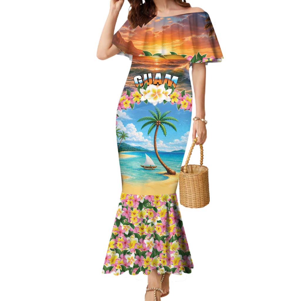 chinese dress ladies Aloha Hawaii Mermaid Dress Hammerhead Shark Tattoo Polynesian Summer main image 1