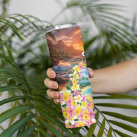 Guam Skinny Tumbler Eternal Summer Sunset Beach