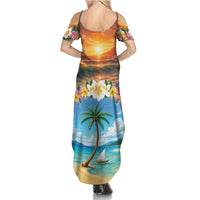 Guam Summer Maxi Dress Eternal Summer Sunset Beach