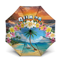 Guam Umbrella Eternal Summer Sunset Beach