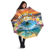 Guam Umbrella Eternal Summer Sunset Beach