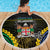 South Sea Islanders And Fiji Beach Blanket Kanakas Fijian Tapa Pattern