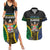 Personalised South Sea Islanders And Fiji Couples Matching Summer Maxi Dress and Hawaiian Shirt Kanakas Fijian Tapa Pattern