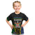 Personalised South Sea Islanders And Fiji Kid T Shirt Kanakas Fijian Tapa Pattern