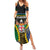 Personalised South Sea Islanders And Fiji Summer Maxi Dress Kanakas Fijian Tapa Pattern