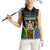 Personalised South Sea Islanders And Fiji Women Sleeveless Polo Shirt Kanakas Fijian Tapa Pattern