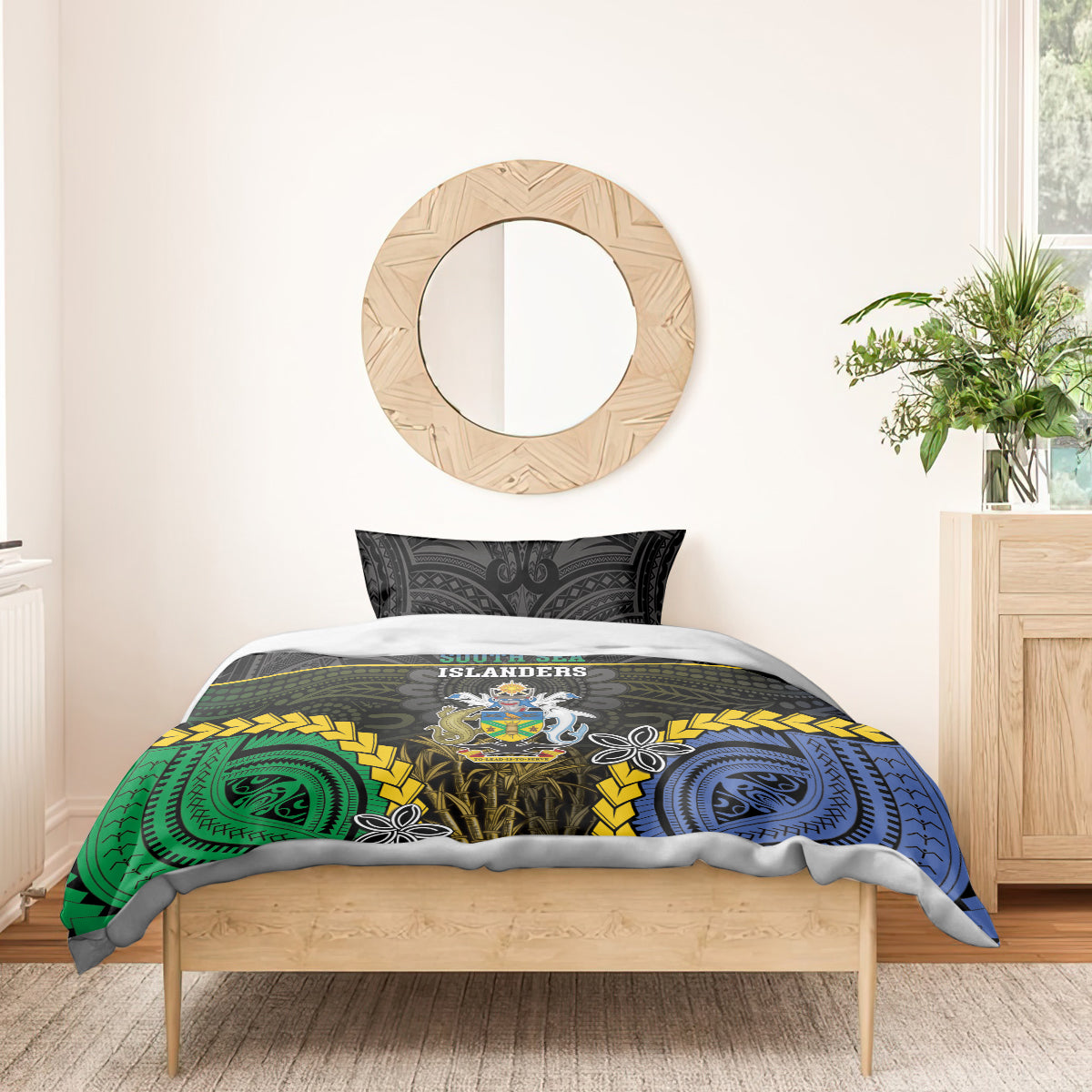 South Sea Islanders And Solomon Islands Bedding Set Kanakas Polynesian Pattern LT05 - Polynesian Pride