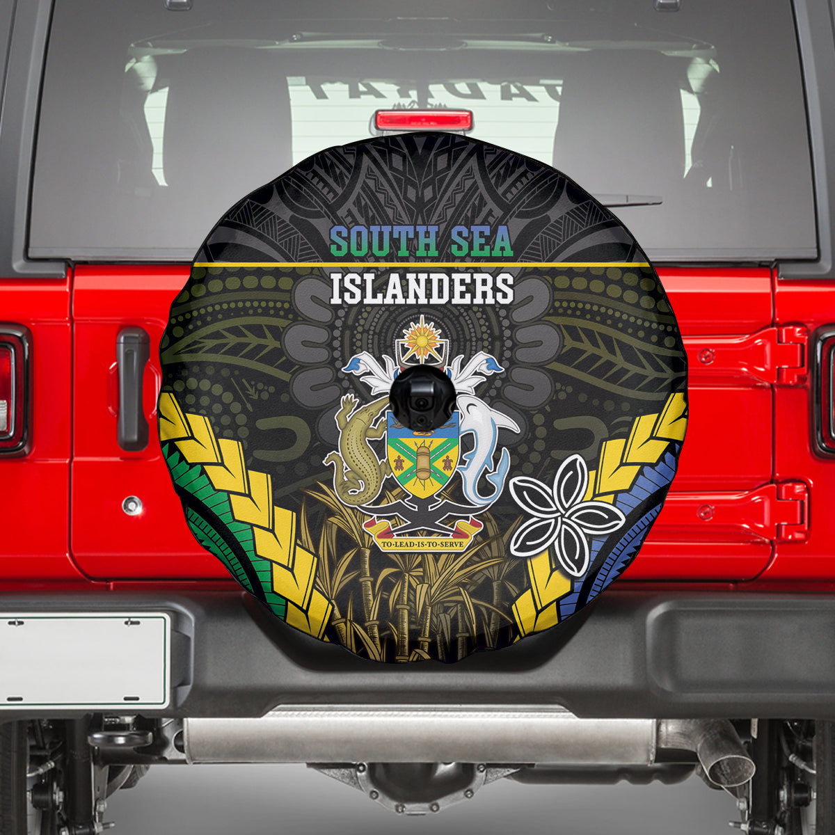 South Sea Islanders And Solomon Islands Spare Tire Cover Kanakas Polynesian Pattern LT05 - Polynesian Pride