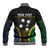 Personalised South Sea Islanders And Vanuatu Baseball Jacket Kanakas Sand Drawing Pattern