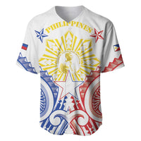 Philippines Baseball Jersey Katipunan Andres Bonifacio LT05 White - Polynesian Pride