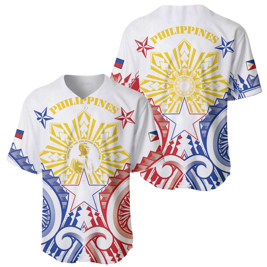 Philippines Baseball Jersey Katipunan Andres Bonifacio LT05 - Polynesian Pride