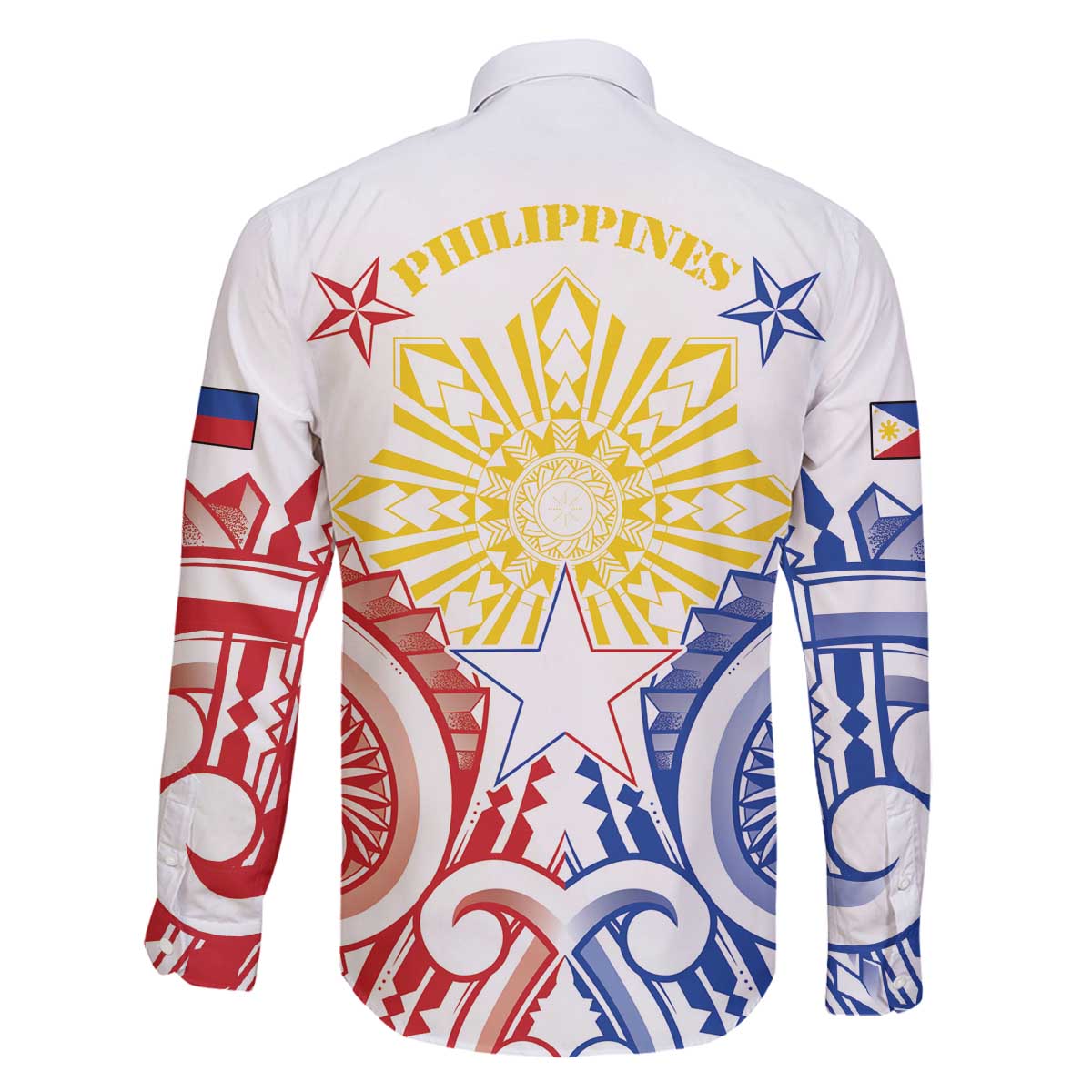 Philippines Family Matching Off The Shoulder Long Sleeve Dress and Hawaiian Shirt Katipunan Andres Bonifacio