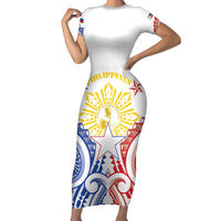 Philippines Short Sleeve Bodycon Dress Katipunan Andres Bonifacio