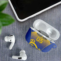 Custom James Cook High School AirPods Case Maori Koru Pattern