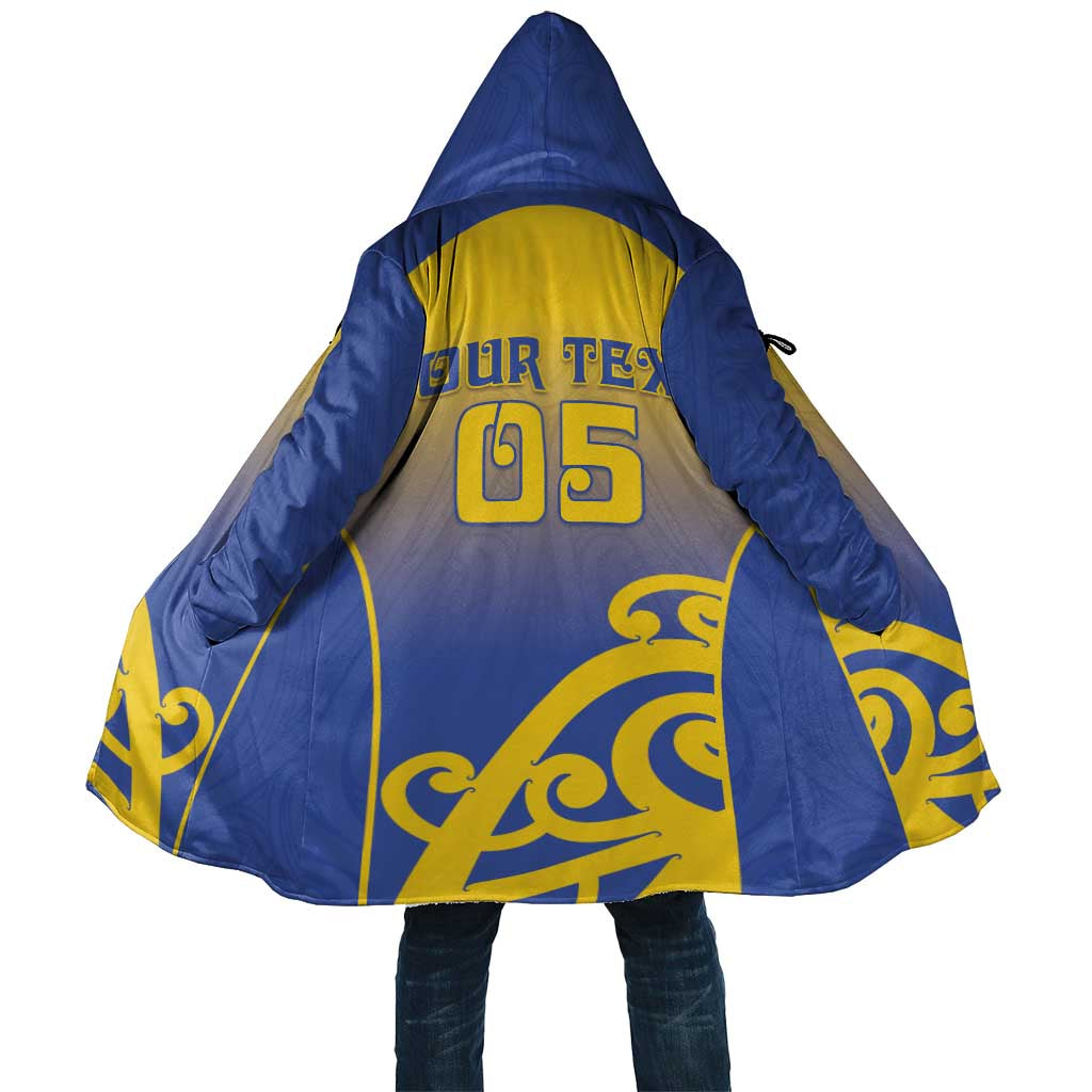 Custom James Cook High School Cloak Maori Koru Pattern