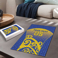 Custom James Cook High School Puzzle Maori Koru Pattern LT05 - Polynesian Pride