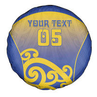 Custom James Cook High School Spare Tire Cover Maori Koru Pattern LT05 - Polynesian Pride