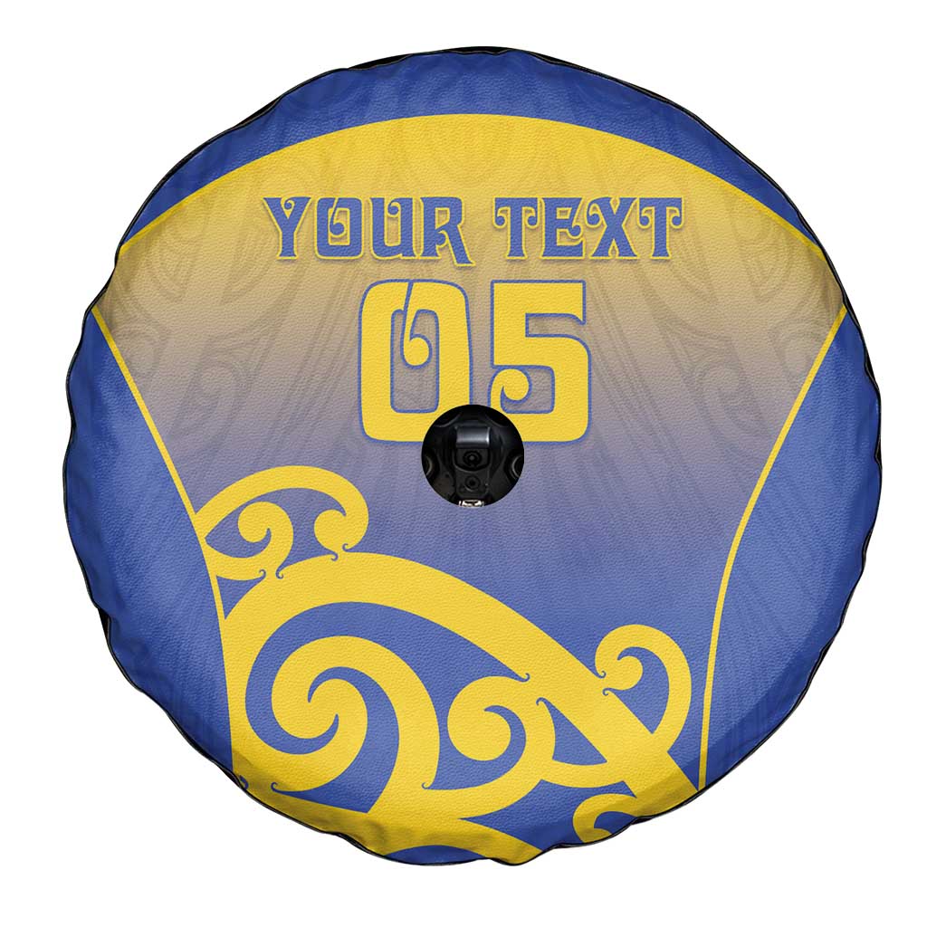 Custom James Cook High School Spare Tire Cover Maori Koru Pattern LT05 - Polynesian Pride