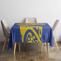 Custom James Cook High School Tablecloth Maori Koru Pattern LT05 - Polynesian Pride
