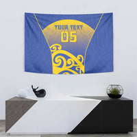 Custom James Cook High School Tapestry Maori Koru Pattern