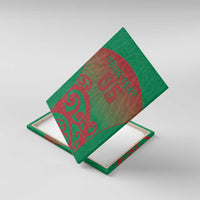 Custom Onehunga High School Canvas Wall Art Maori Koru Pattern