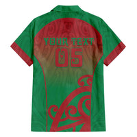 Custom Onehunga High School Hawaiian Shirt Maori Koru Pattern
