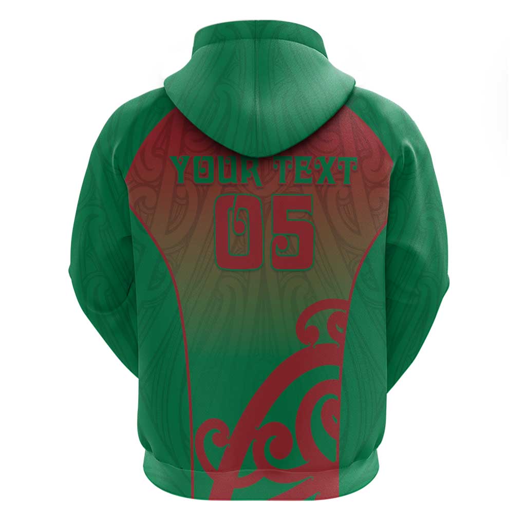 Custom Onehunga High School Hoodie Maori Koru Pattern