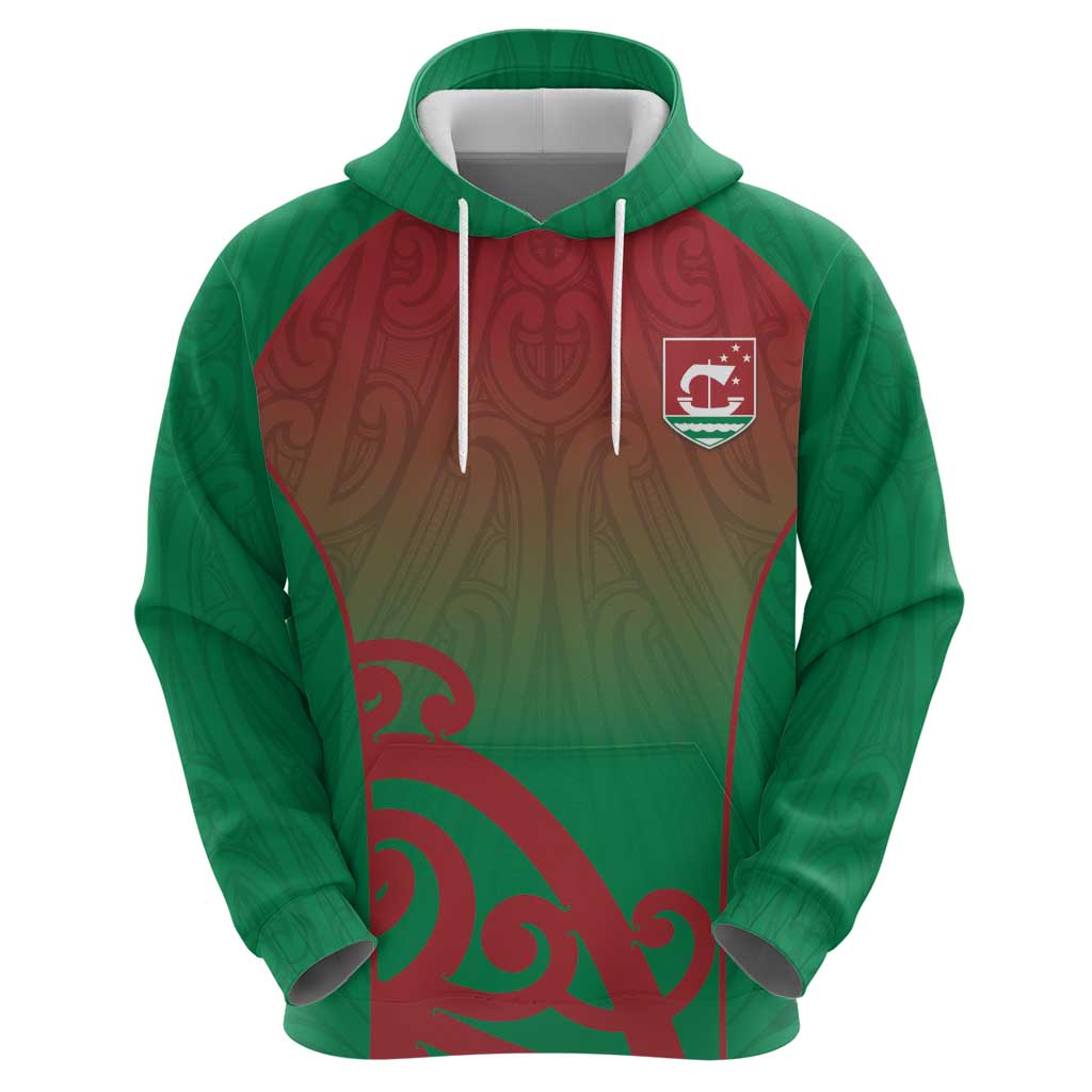 Custom Onehunga High School Hoodie Maori Koru Pattern