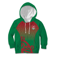 Custom Onehunga High School Kid Hoodie Maori Koru Pattern
