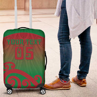 Custom Onehunga High School Luggage Cover Maori Koru Pattern