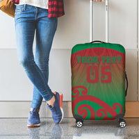 Custom Onehunga High School Luggage Cover Maori Koru Pattern