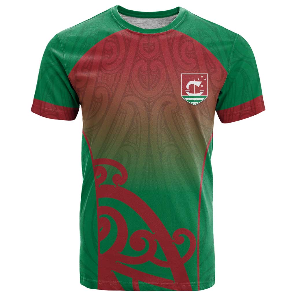 Custom Onehunga High School T Shirt Maori Koru Pattern