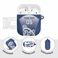 Custom New Zealand Aotea College AirPods Case Maori Koru Pattern LT05 - Polynesian Pride