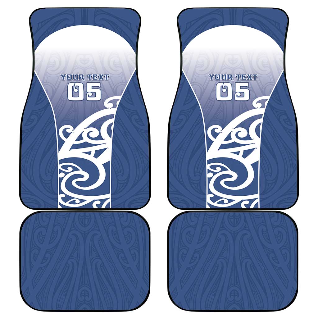 Custom New Zealand Aotea College Car Mats Maori Koru Pattern LT05 - Polynesian Pride