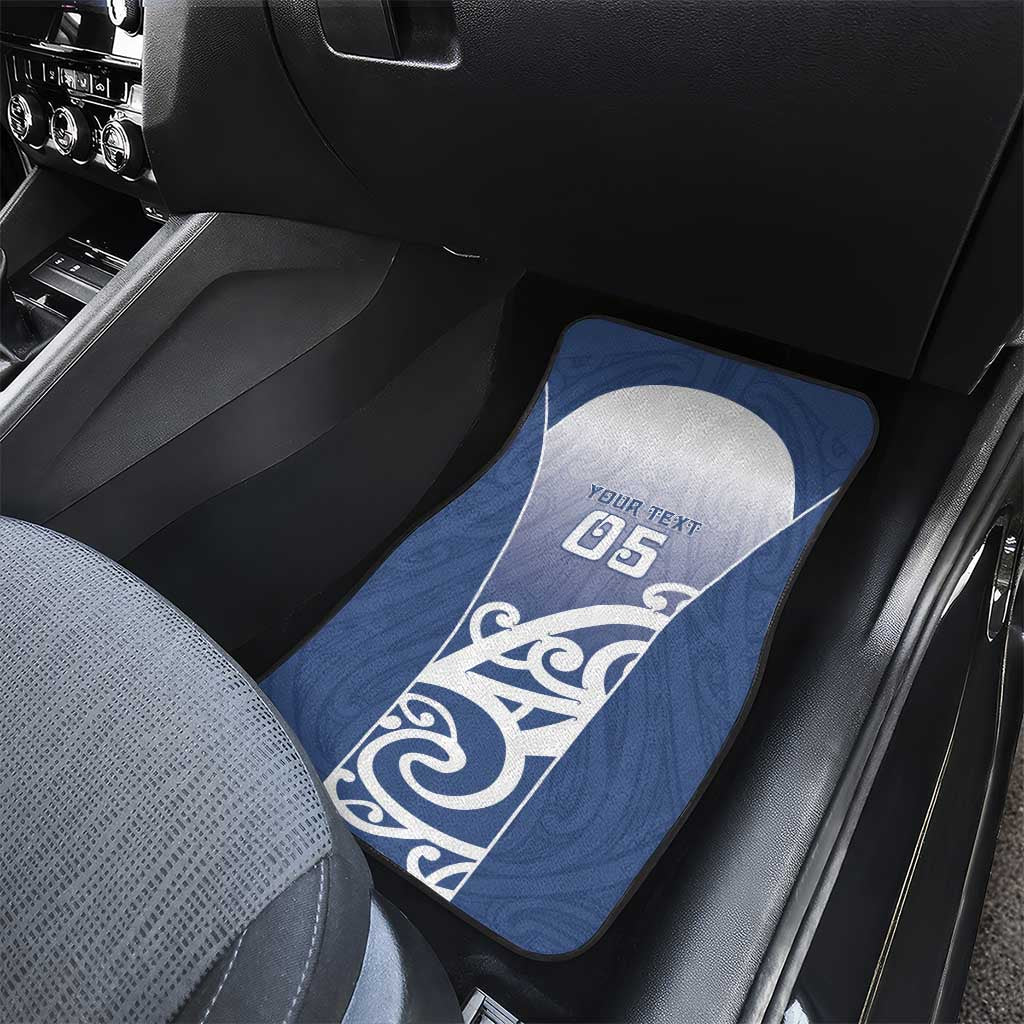 Custom New Zealand Aotea College Car Mats Maori Koru Pattern LT05 - Polynesian Pride