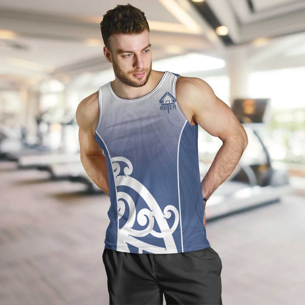 Custom New Zealand Aotea College Men Tank Top Maori Koru Pattern