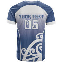 Custom New Zealand Aotea College T Shirt Maori Koru Pattern