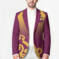 Custom Waiuku College Blazer Maori Koru Pattern